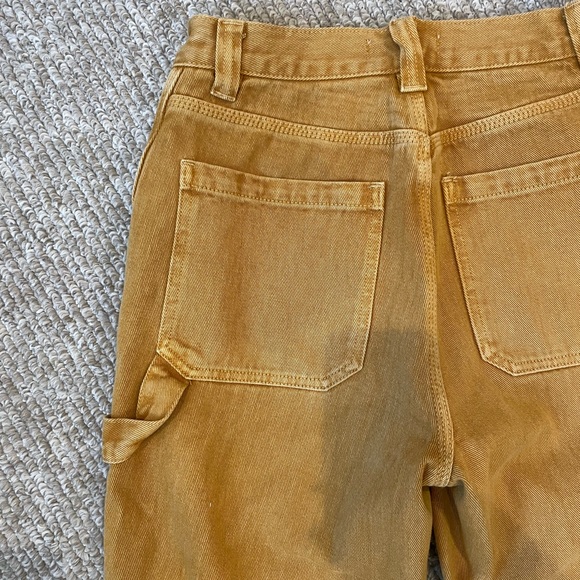 High Rise Yellow Denim - Picture 4 of 9